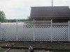 Деревянный решетчатый забор для дома, дачи, садового участка
